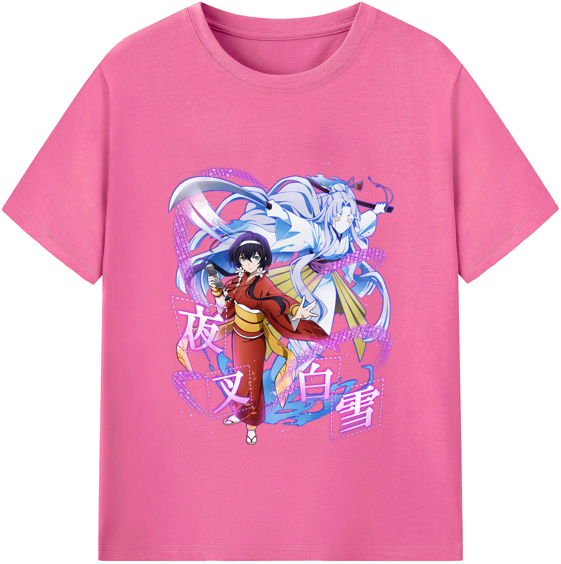 （画像用） 文豪ストレイドッグス Bungo Stray Dogs レディースカジュアルプリントTシャツ（綿100％）